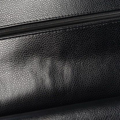 Chanel Caviar Quilted Jumbo Double Flap Black 17 of 17