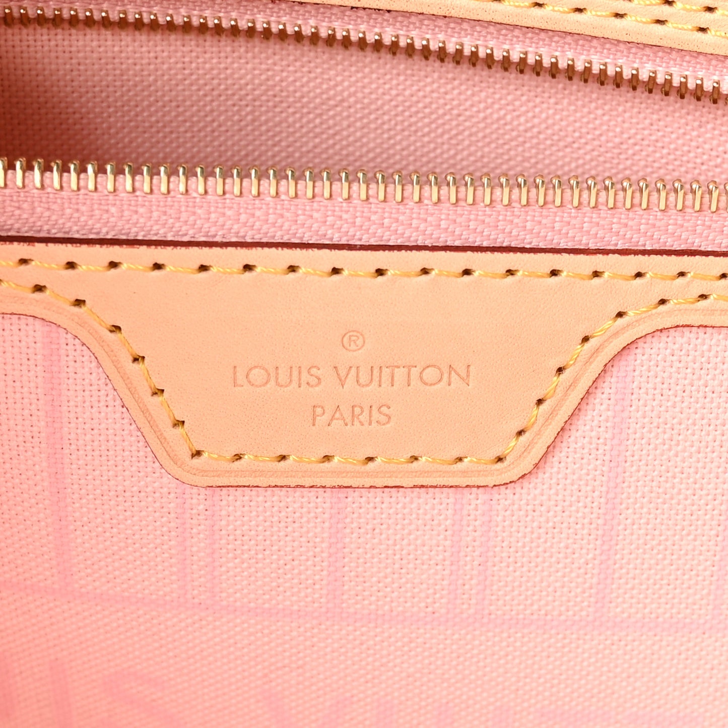 Damier Azur Neo Neverfull MM Rose Ballerine