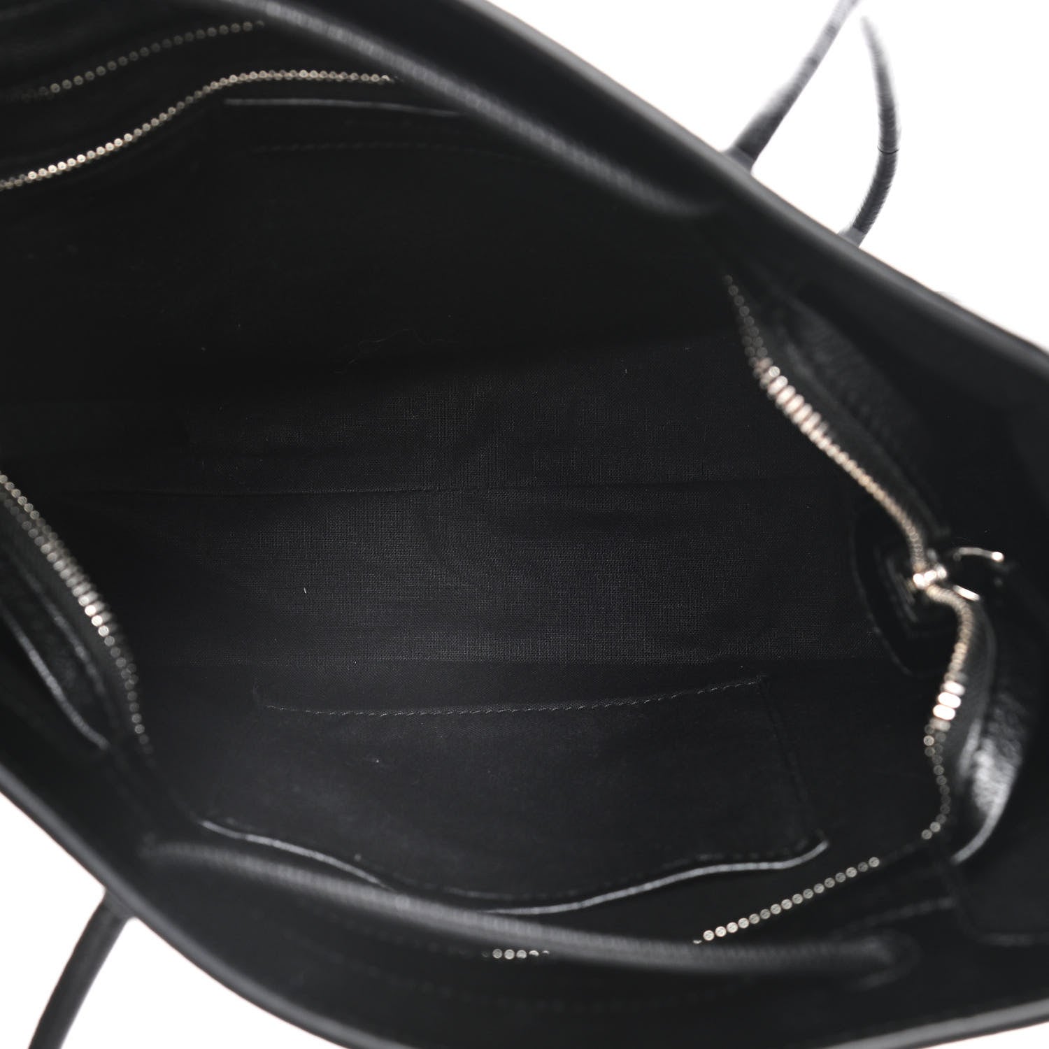 Balenciaga Calfskin Logo Small Shopping Black 5 of 14