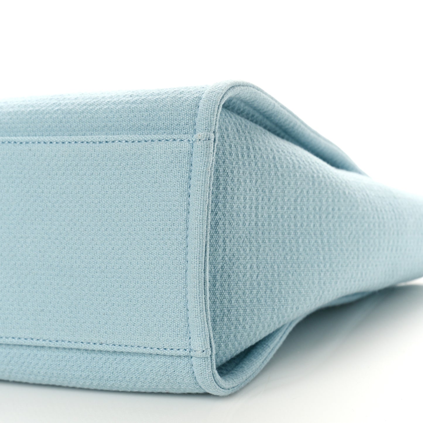 Mixed Fibers Small Deauville Tote Light Blue