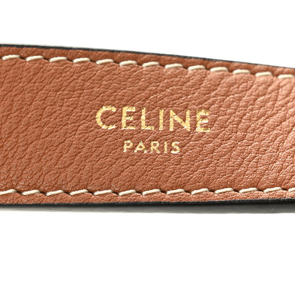 Celine Supple Calfskin Medium Triomphe Heloise Shoulder Bag Tan 6 of 12
