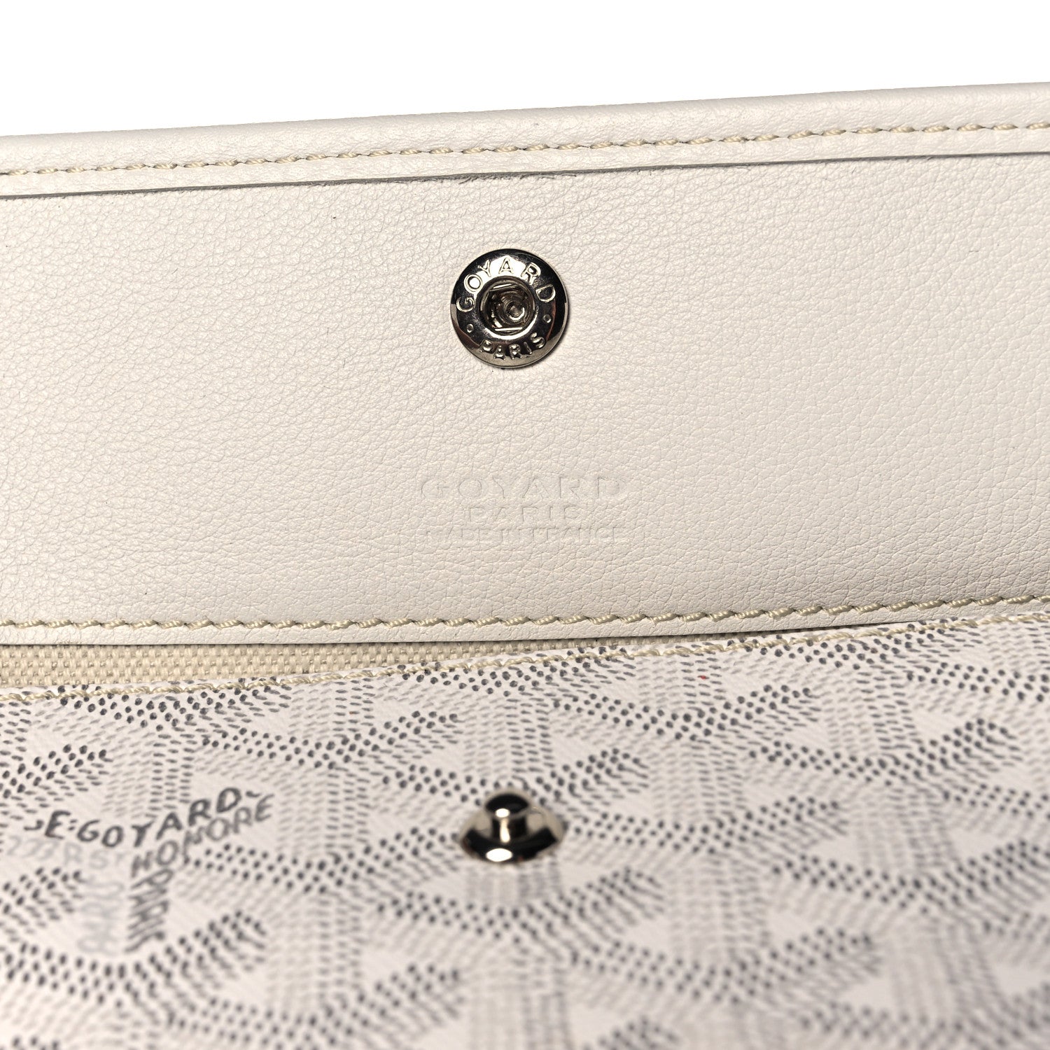 Goyard Goyardine Saint Louis PM White 7 of 22