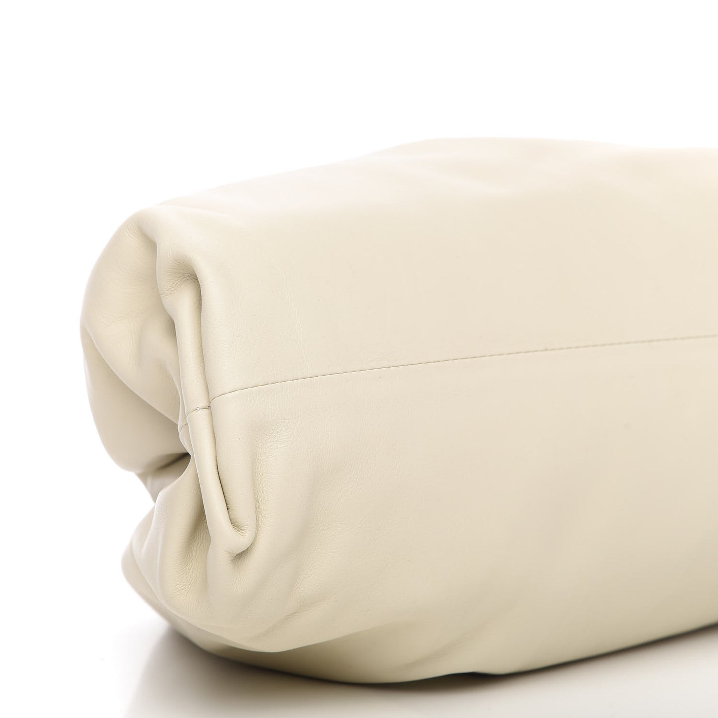 Smooth Butter Calf The Pouch Oversized Clutch Plaster