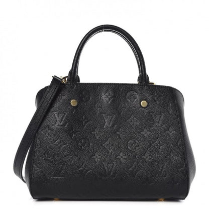 Louis Vuitton Empreinte Montaigne BB Black 1 of 4