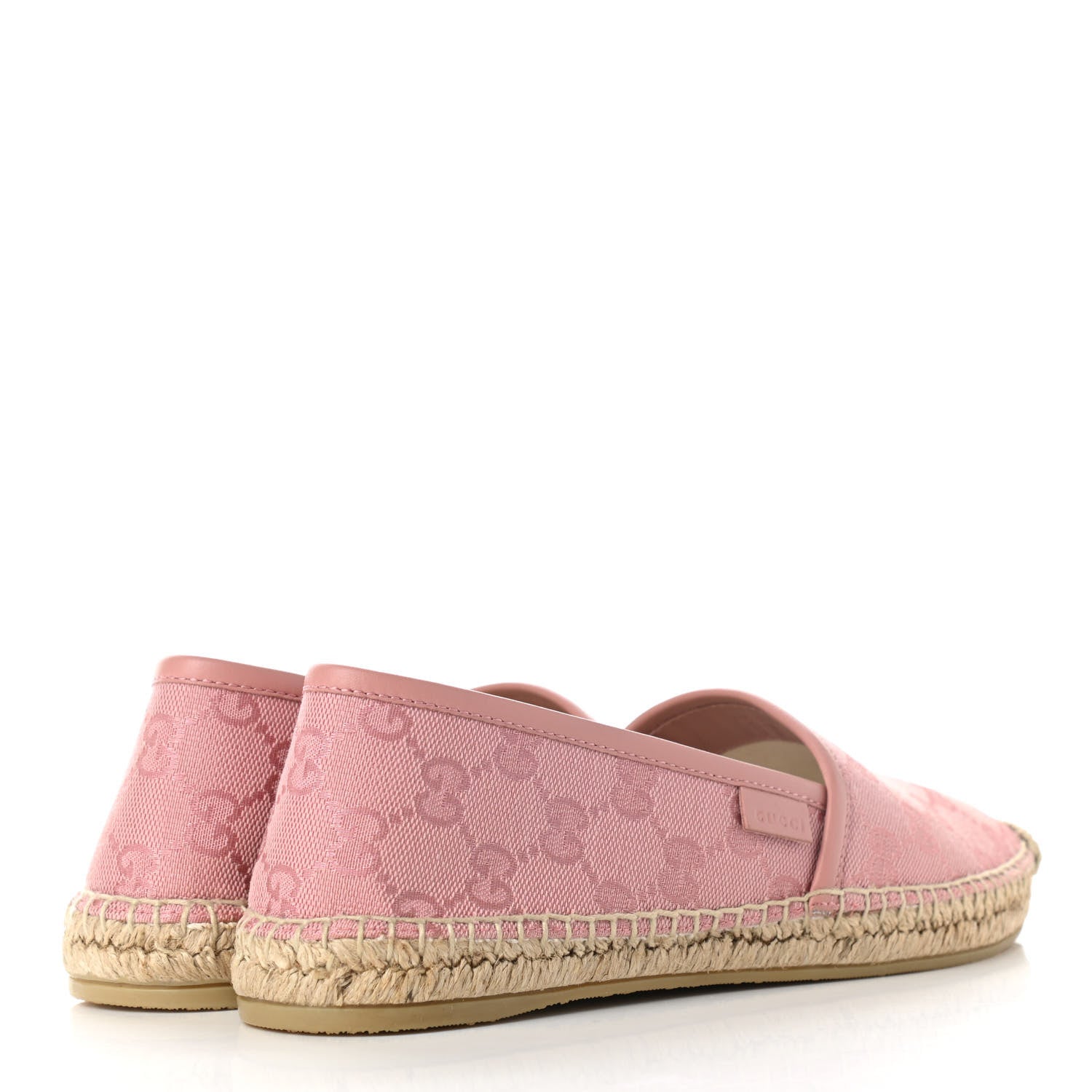 Gucci Monogram Espadrilles 37 Soft Pink 4 of 9