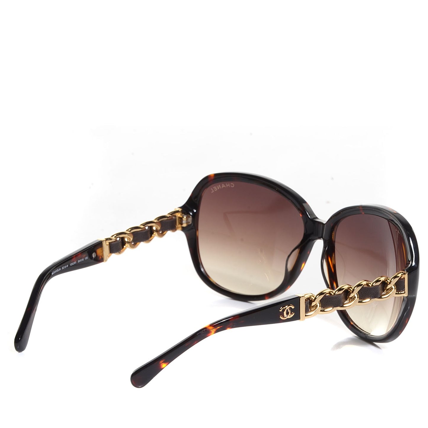 Chain Sunglasses 5215-W Brown