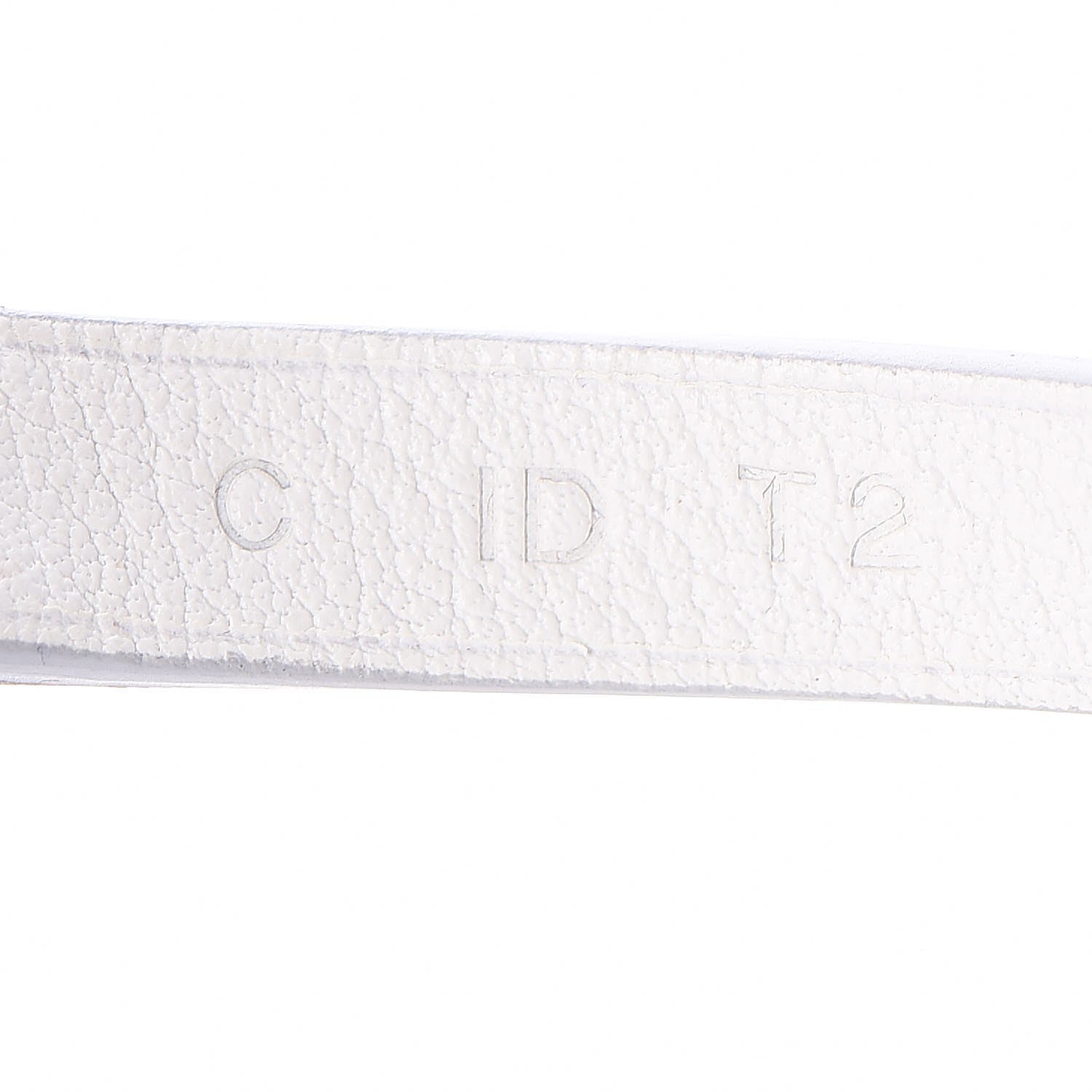 Hermes Swift Etrier Double Tour Bracelet T2 White 5 of 7