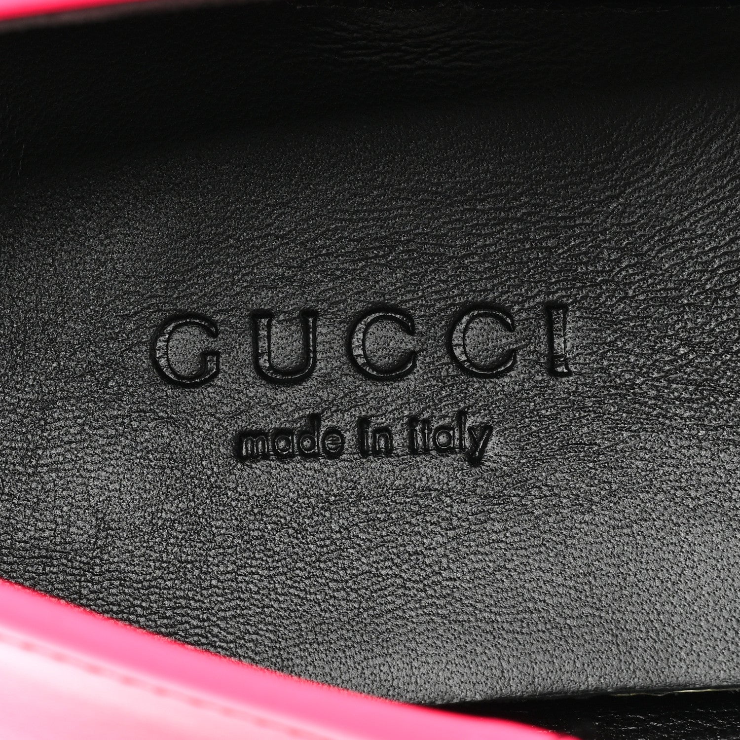 Gucci Apollo Fluo Calfskin Malaga Kid Womens Brixton Horsebit Loafers 38 Fuxia Fluo 7 of 9