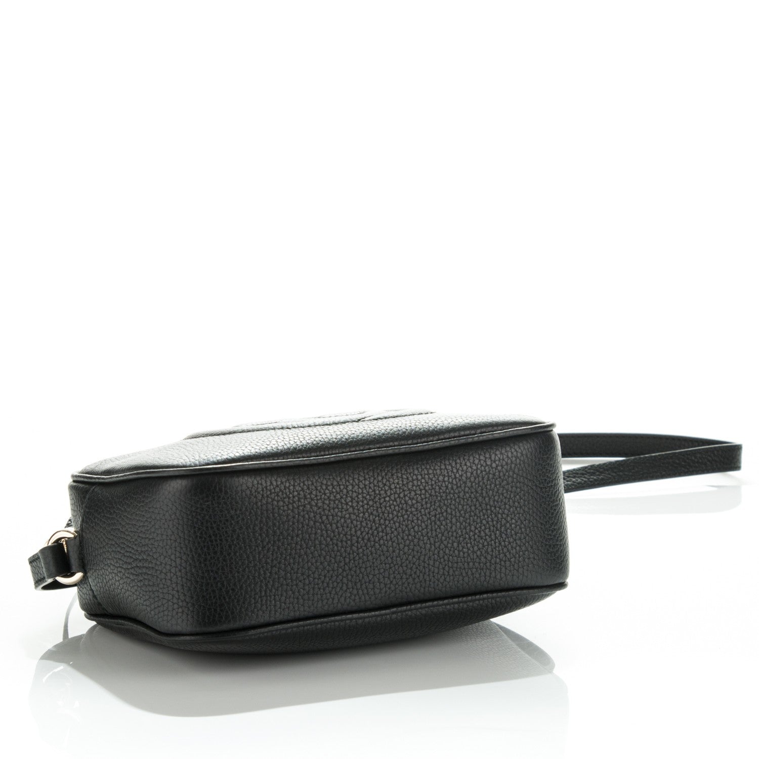 Gucci Pebbled Calfskin Small Soho Disco Bag Black 4 of 7