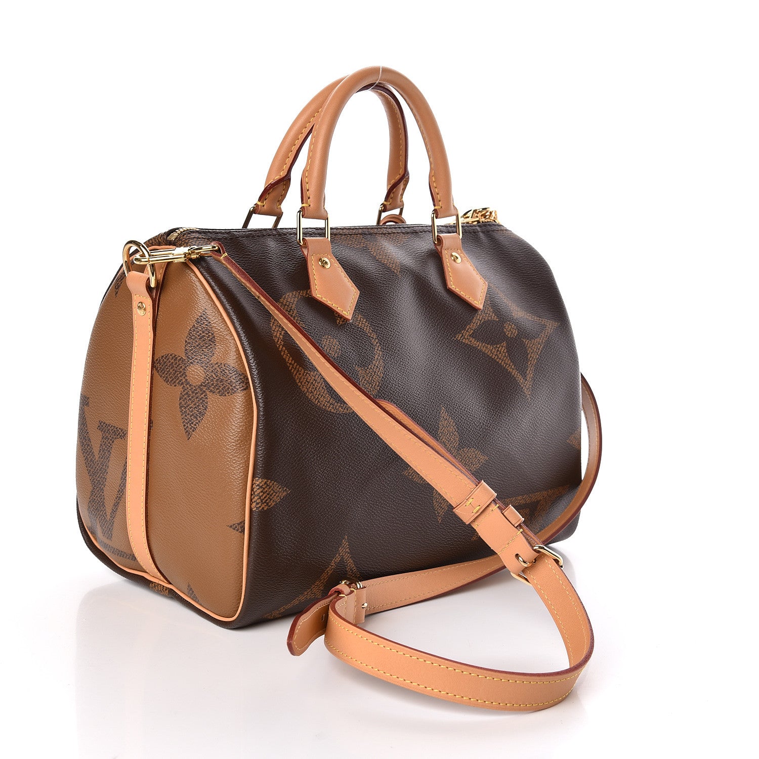 Louis Vuitton Reverse Monogram Giant Speedy Bandouliere 30 3 of 11