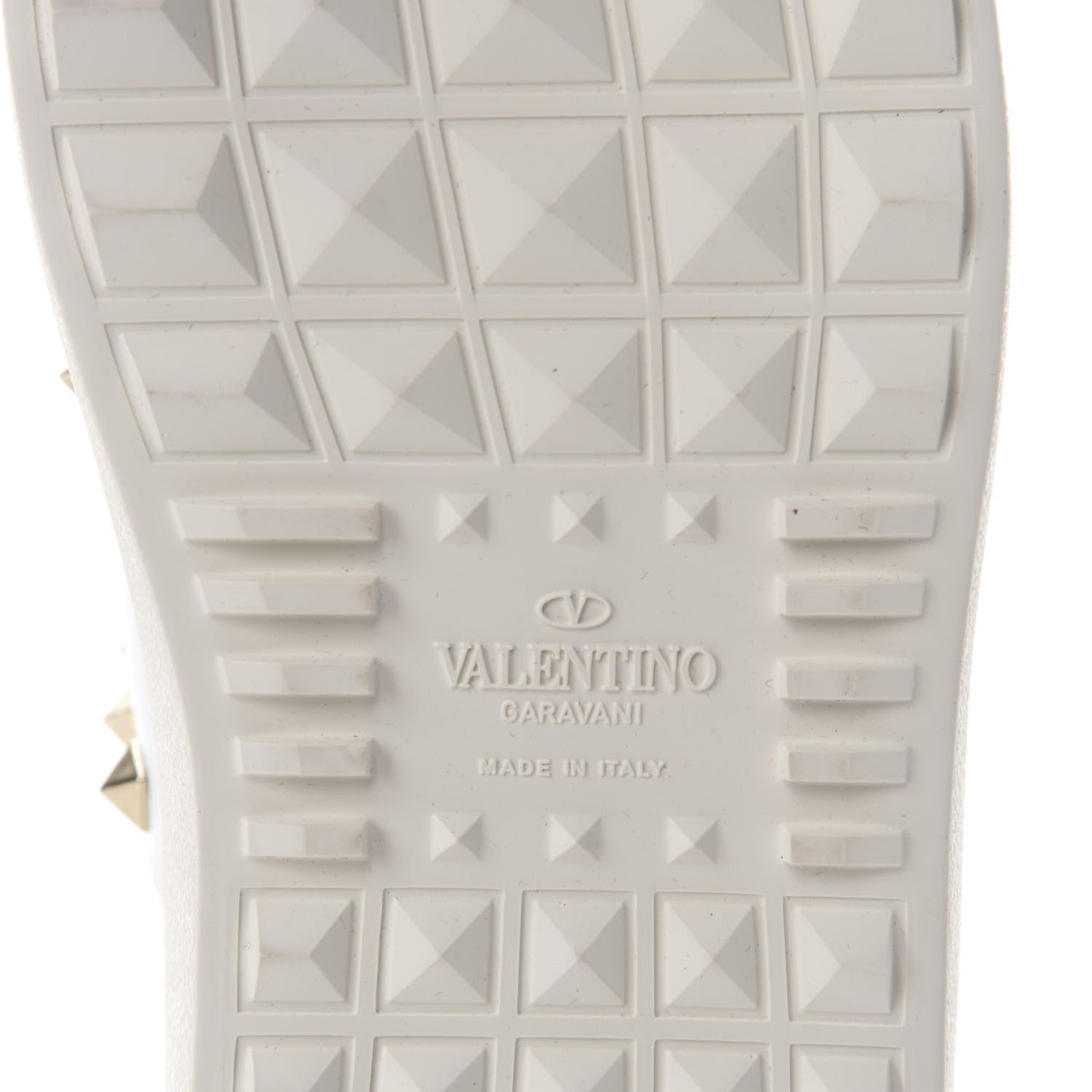 Valentino Garavani Calfskin Womens Rockstud Untitled Open Sneakers 41.5 White 10 of 13