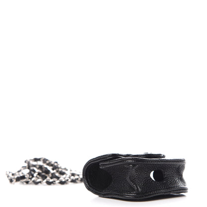 Chanel Caviar Quilted Airpods Pro Case Black 3 of 9