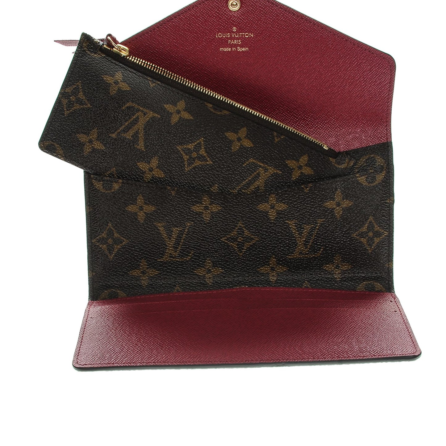 Monogram Josephine Wallet Fuchsia