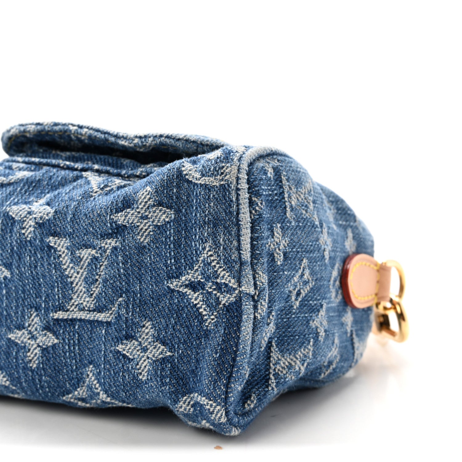 Louis Vuitton Monogram Denim Nano Speedy Blue 9 of 9