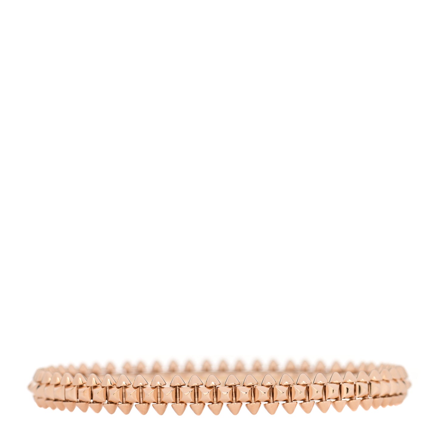 18K Pink Gold Small Clash De Cartier Bracelet 16