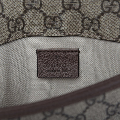 Gucci GG Supreme Monogram Neo Vintage Web Belt Bag Brown 8 of 9