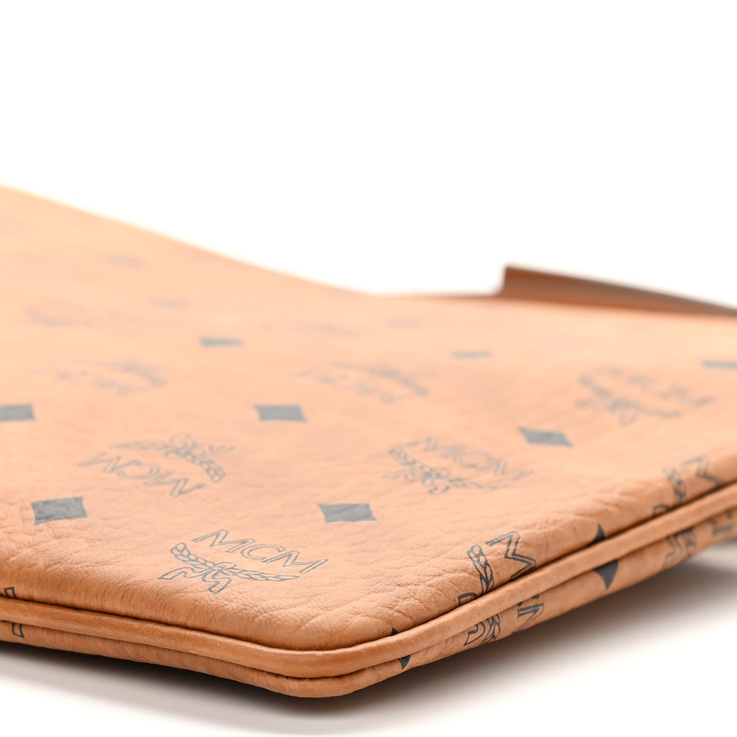 MCM Visetos Original Medium Pouch Cognac 10 of 10
