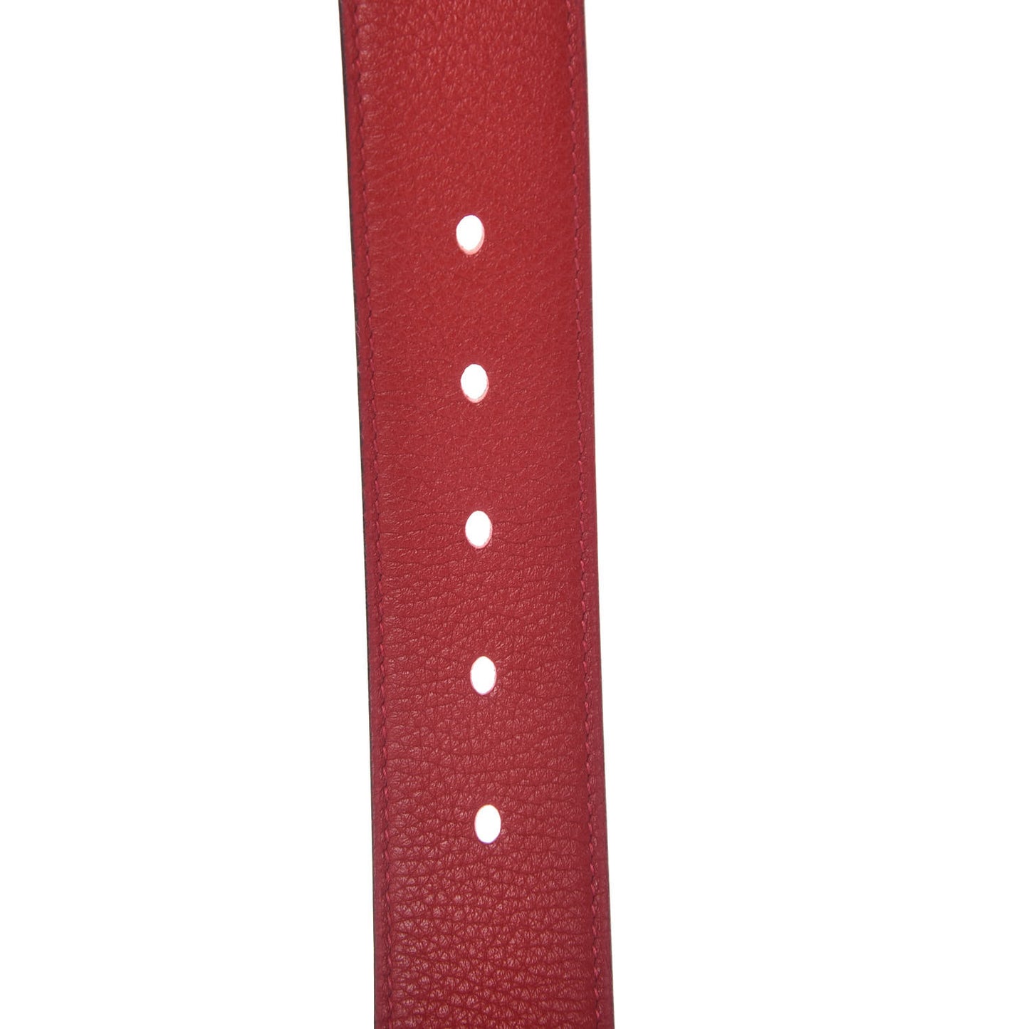 Taurillon Clemence 42mm Mens Etriviere Belt 90 Rouge Casaque