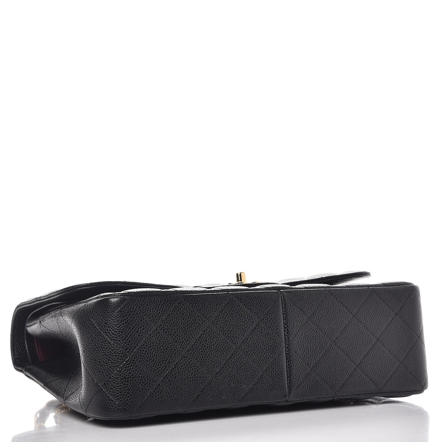 Chanel Caviar Quilted Jumbo Double Flap Black 5 of 9