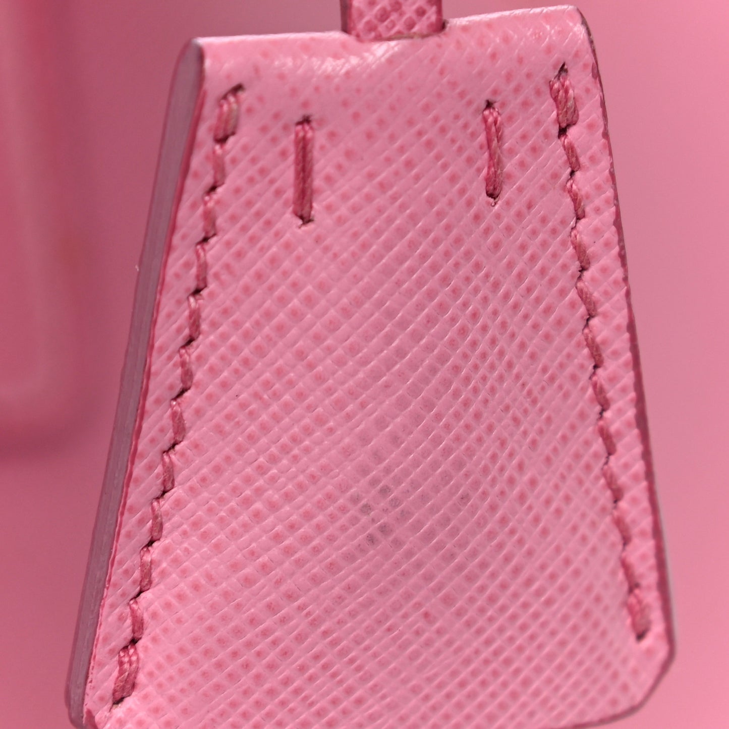 Saffiano Lux Mini Galleria Double Zip Tote Begonia