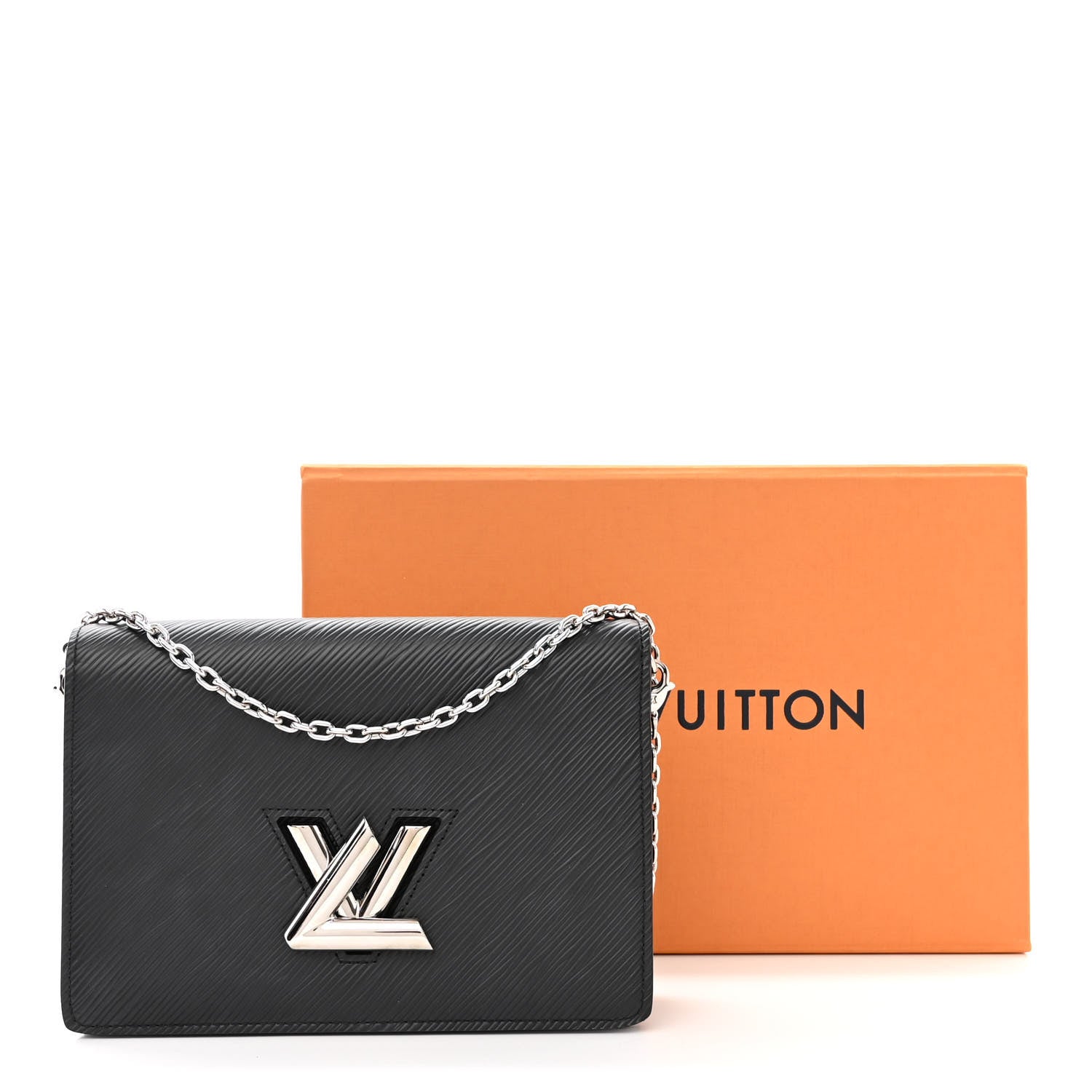 Louis Vuitton Epi Twist Belt Chain Wallet Black 10 of 10