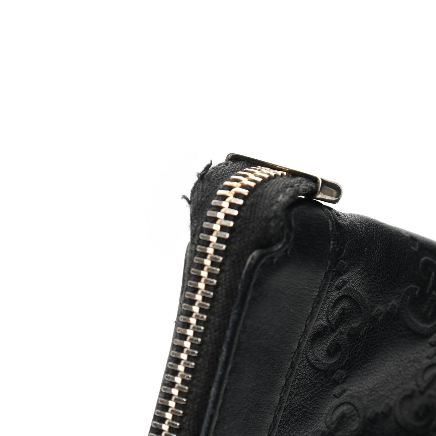Guccissima Signature New Britt Wristlet Black