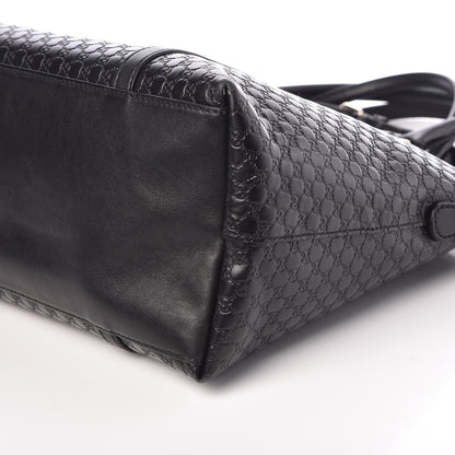 Gucci Soft Microguccissima Dome Satchel Black 6 of 9