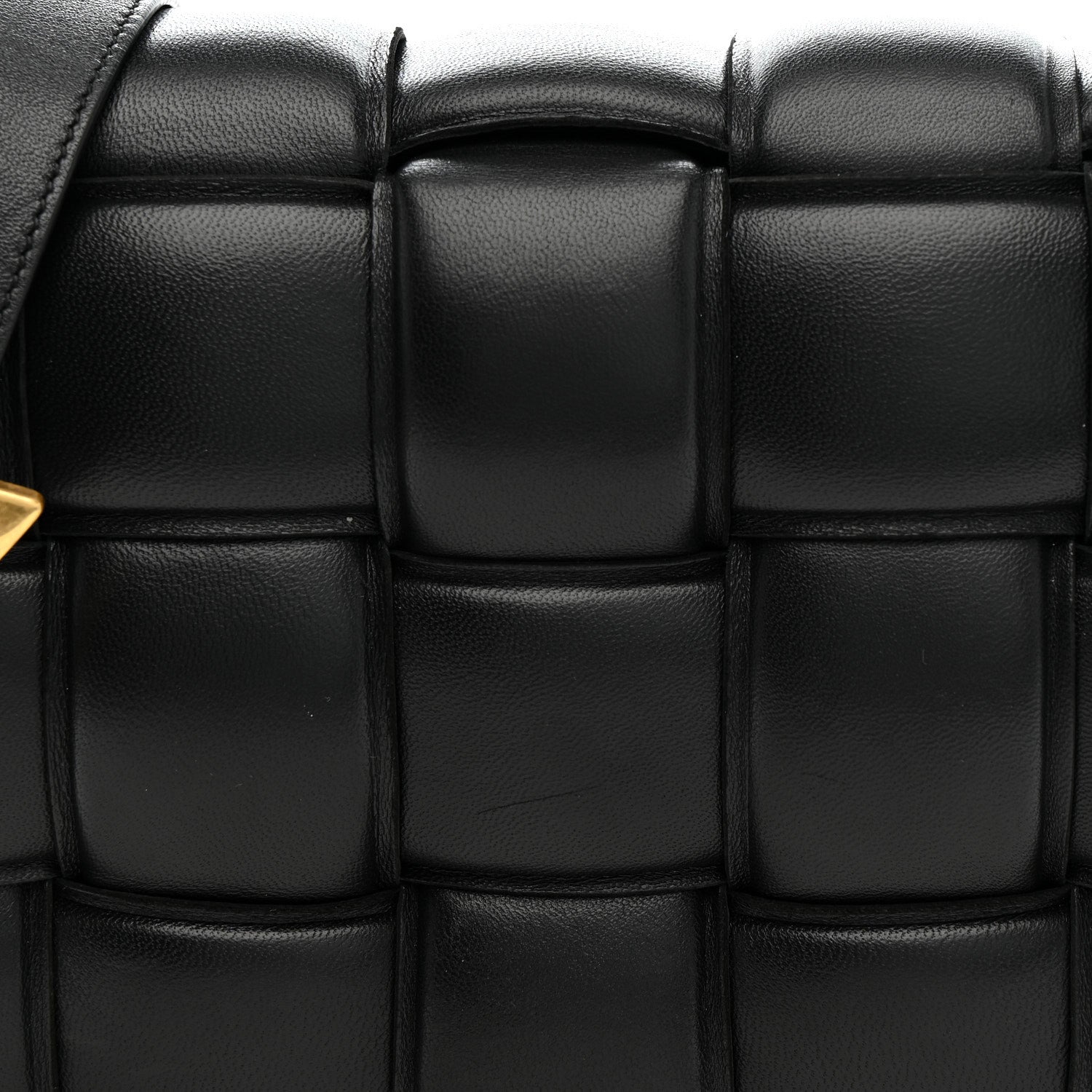 Bottega Veneta Nappa Maxi Intreccio Padded Cassette Crossbody Bag Black 7 of 10