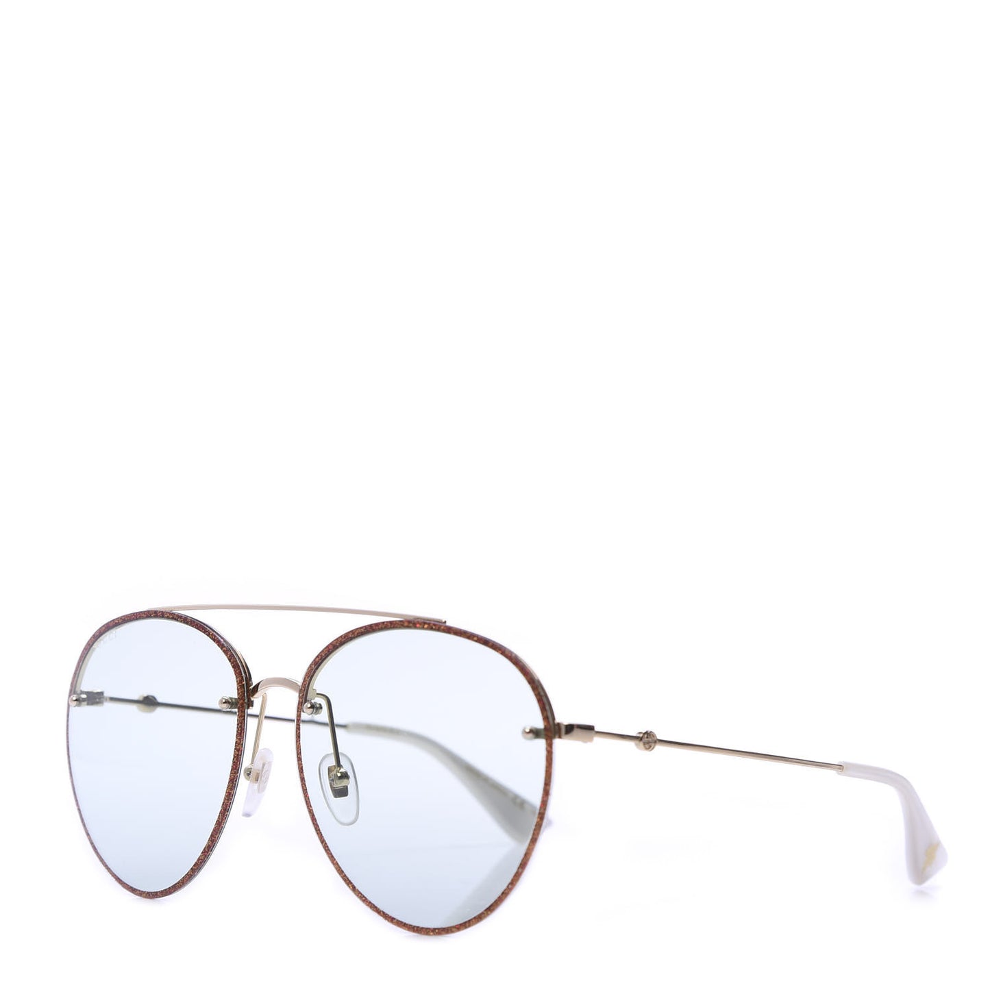 Glitter Aviator Sunglasses GG0351S Red