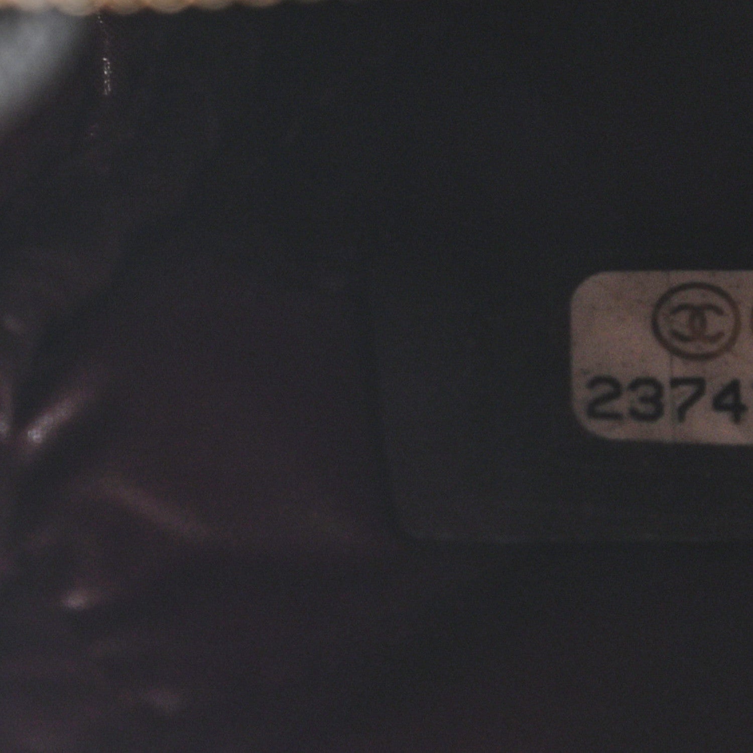 Chanel Caviar Quilted Small Curvy Pouch Cosmetic Case Black 5 of 7