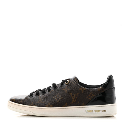 Louis Vuitton Patent Monogram Frontrow Sneakers 38 1 of 10