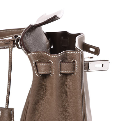 Hermes Togo Kelly Retourne 28 Etoupe 28 of 36