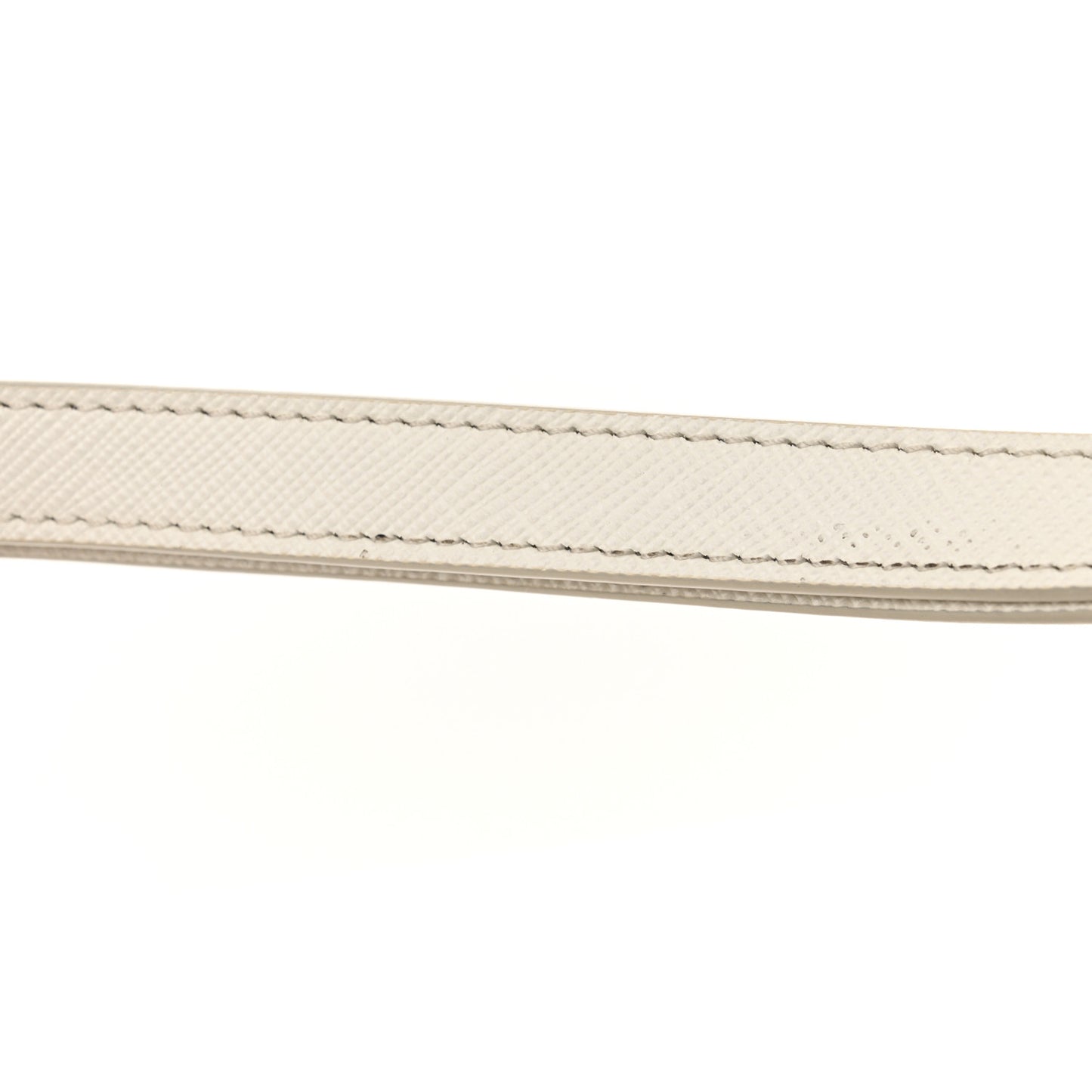 Saffiano Lux Mini Re-Edition Shoulder Bag White
