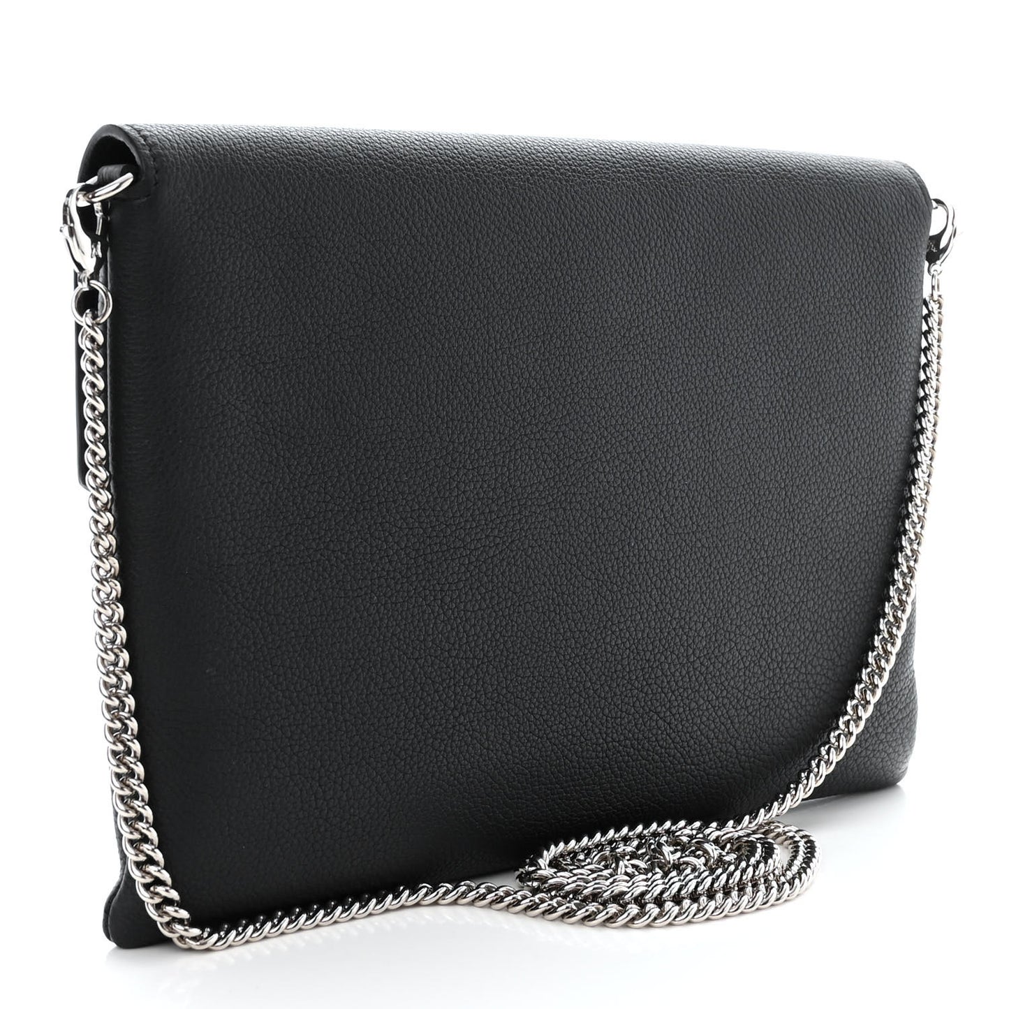 Soft Calfskin My Lockme Pochette Black