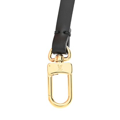 Louis Vuitton Calfskin Pochette Accessories Strap Black 3 of 4