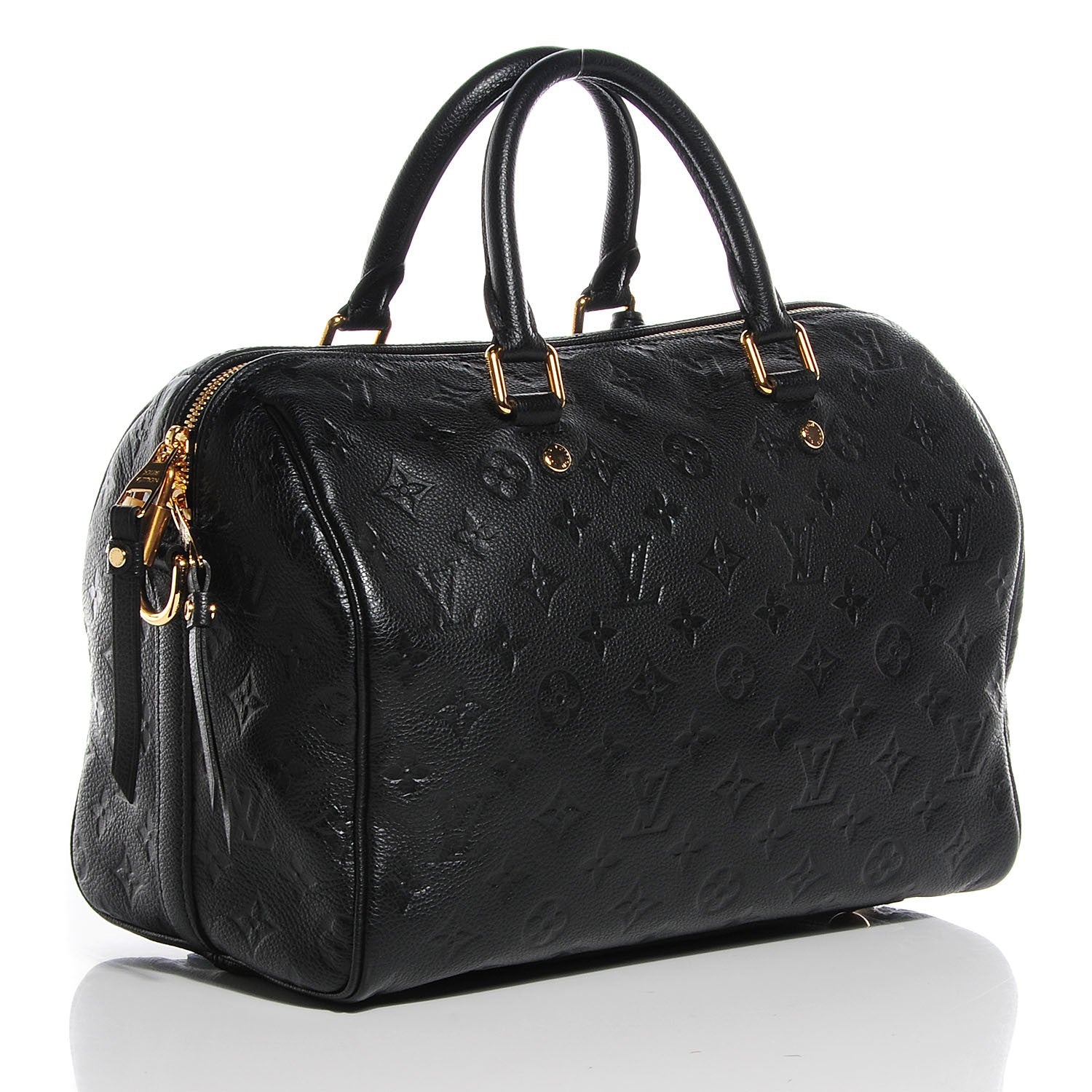 Louis Vuitton Empreinte Speedy Bandouliere 30 Black 3 of 7