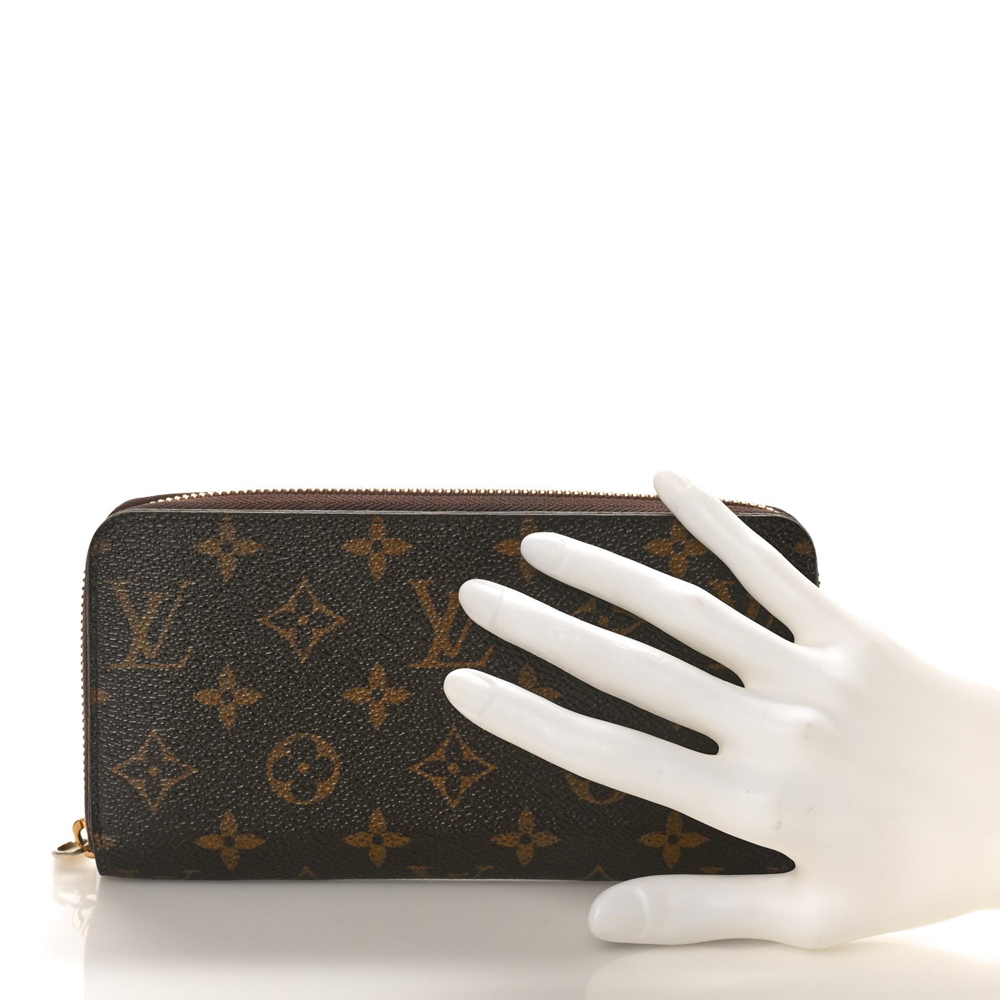 Monogram Zippy Wallet Coquelicot