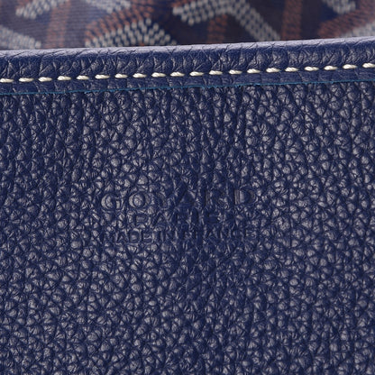 Goyard Goyardine Sac Hardy Pet Carrier PM Navy 6 of 7