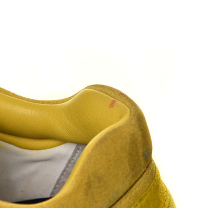 Chanel Suede Calfskin CC Sneakers 39.5 Yellow 9 of 9