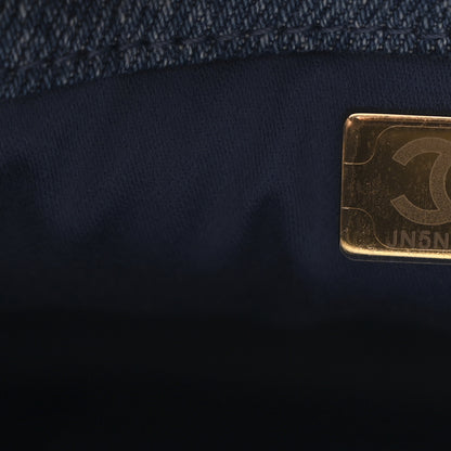 Chanel Washed Denim Quilted Mini Chanel 25 Handbag Blue 7 of 11