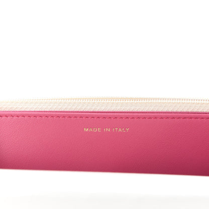 Chanel Goatskin Quilted Timeless CC Wallet On Chain WOC White 9 of 12