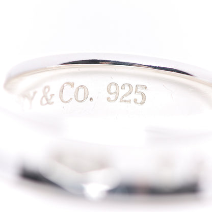 Tiffany Sterling Silver 1837 Band Ring 62 10 5 of 5