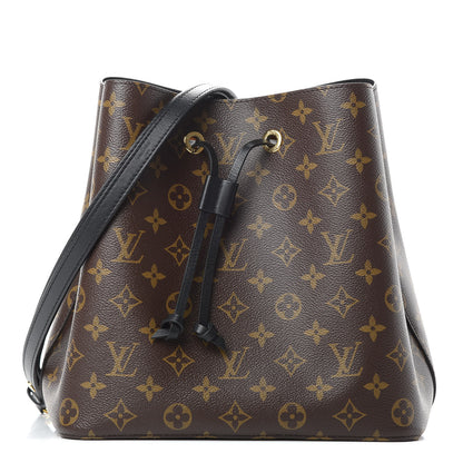 Louis Vuitton Monogram Neonoe MM Black 1 of 11