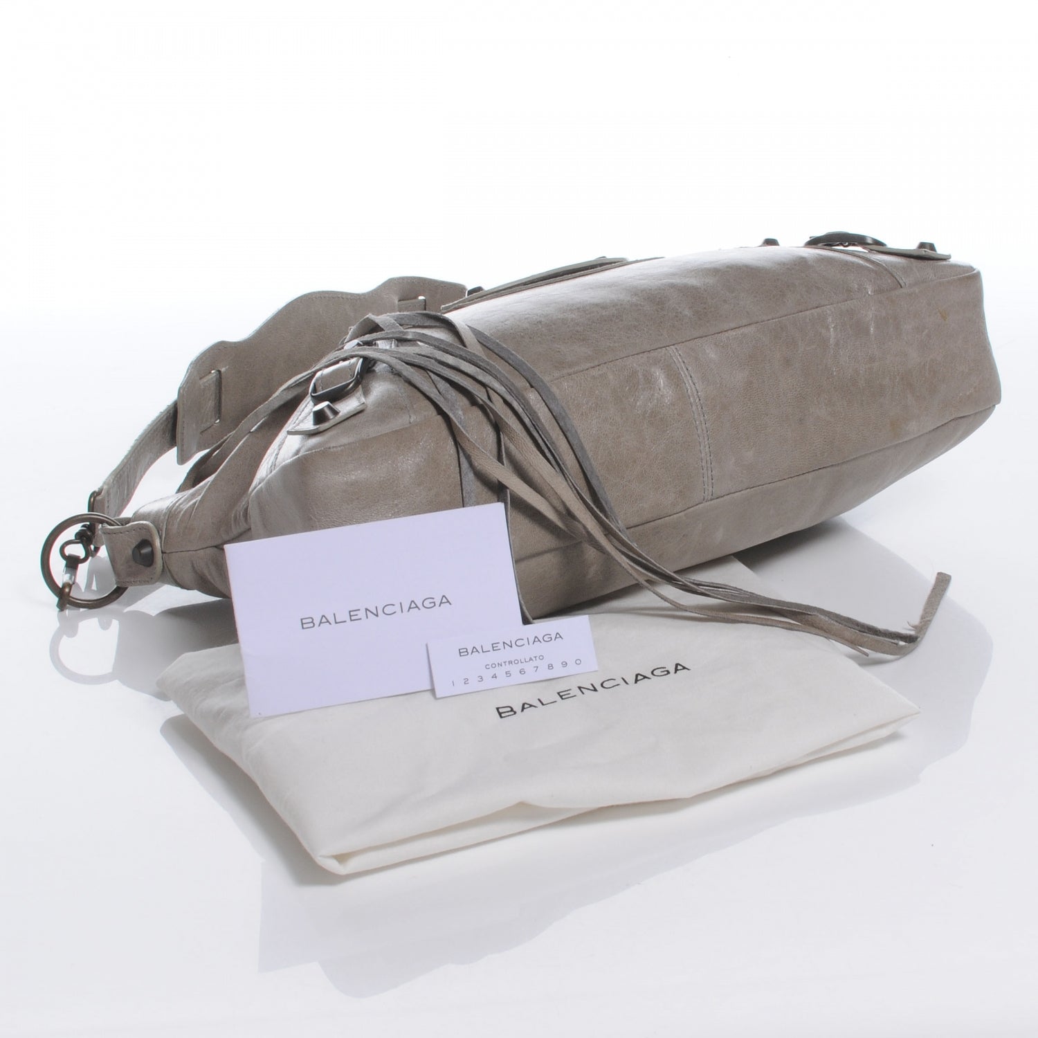 Balenciaga Chevre First Greige 4 of 7