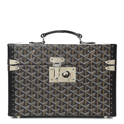 Goyard Goyardine Sardaigne Train Case Black 1 of 13