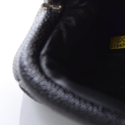 Chanel Caviar Quilted Timeless Clutch Black 8 of 9