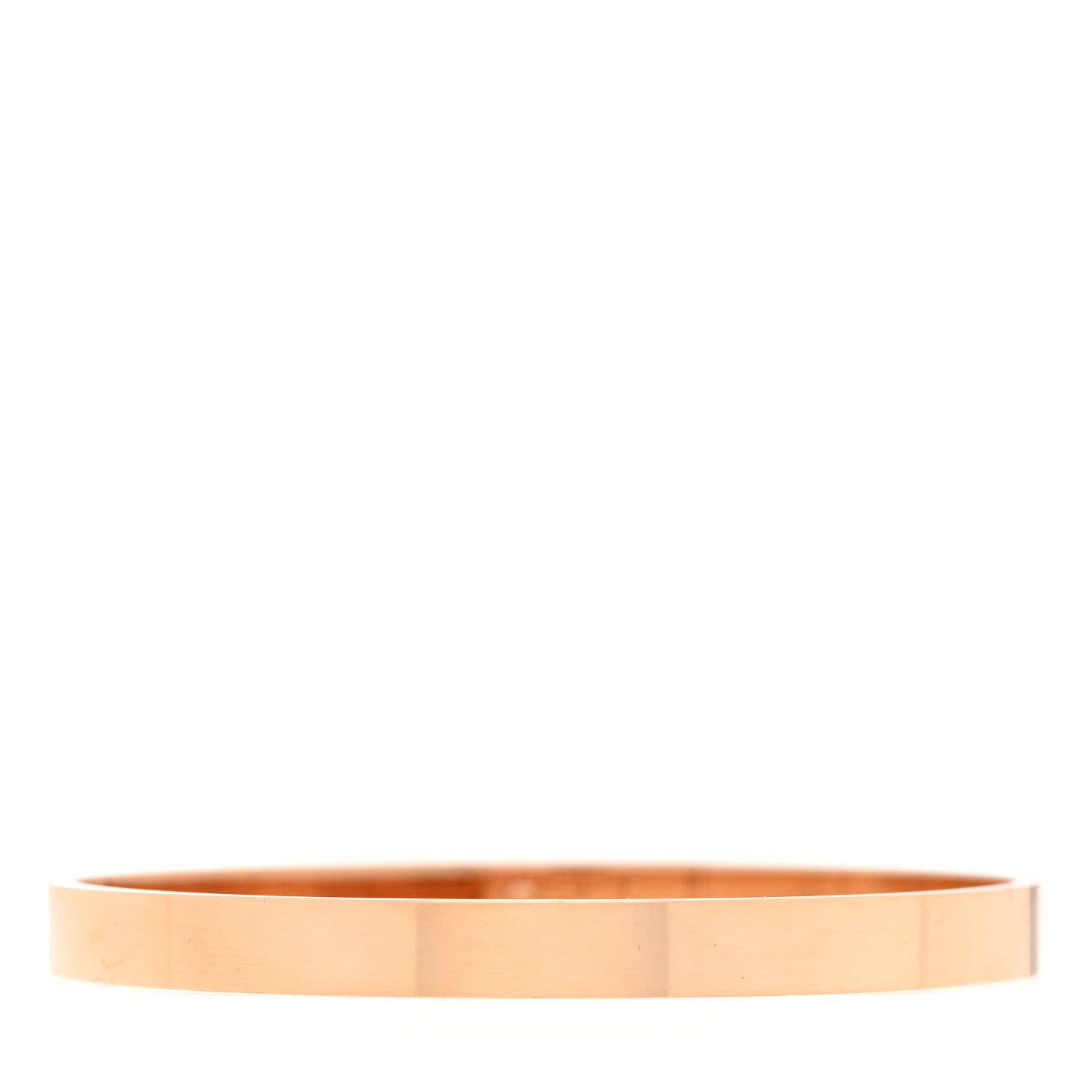 Hermes 18K Rose Gold Diamond PM Kelly Bracelet SH 2 of 4