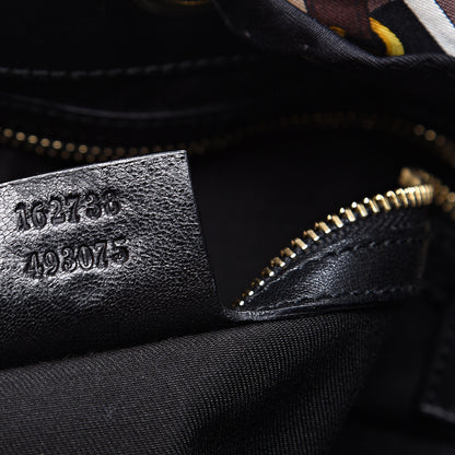 Gucci Monogram Positano Hobo Black 6 of 10
