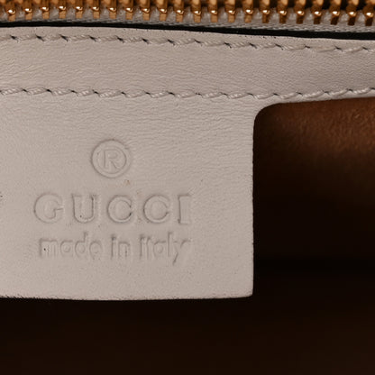 Gucci Calfskin Small Sylvie Shoulder Bag Off White 6 of 10