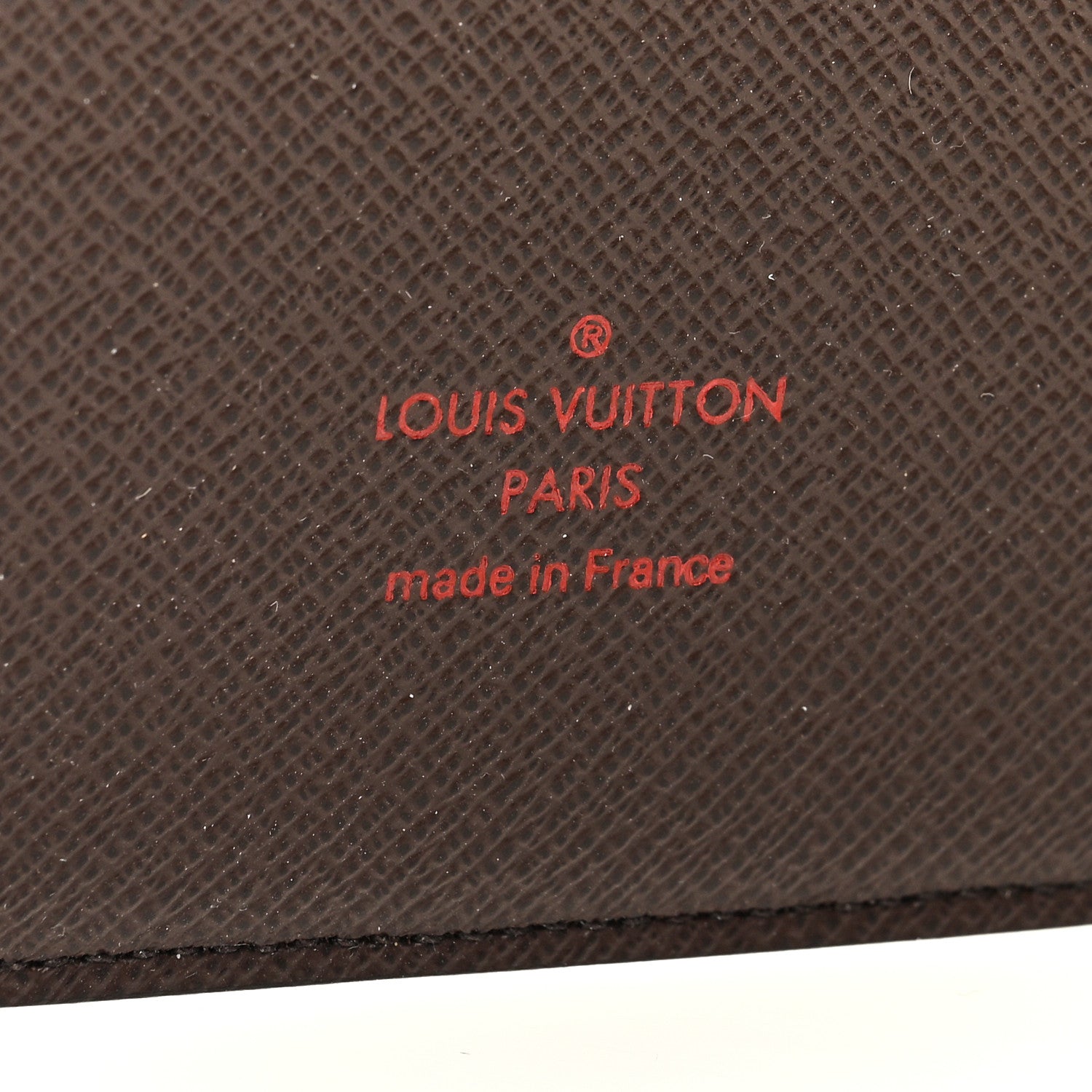 Louis Vuitton Damier Ebene Large Ring Agenda Cover 6 of 6